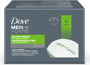 Dove Men + Care Extra Fresh Body & Face Bar 4 Pack 100g