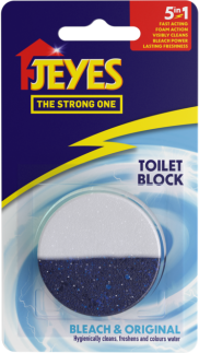 Jeyes Toilet Block Bleach & Original 50g