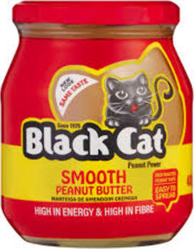 Black Cat Smooth Peanut Butter 400g