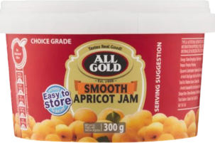 All Gold Smooth Apricot Jam 300g