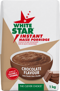 White Star Instant Maize Porridge Chocolate 1kg