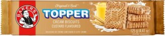 Bakers Topper Custard 125g