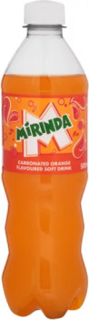 Mirinda  Orange Flavoured Soft Drink 500ml