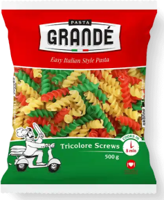 Pasta Grande Screws Tricolore 500g