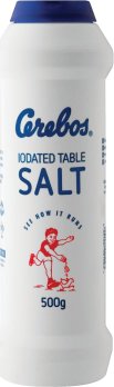 Cerebos Iodated Table Salt 500g