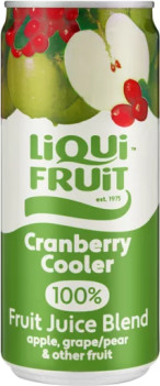 Liqui Fruit Cranberry Cooler 300ml Can