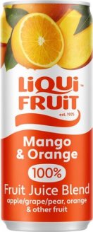Liqui Fruit Mango Orange 300ml Can