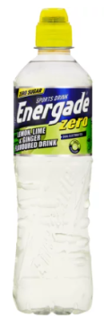 Energade Zero Sports Drink Lemon Lime & Ginger Flavoured 500ml