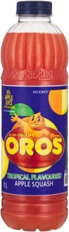Oros 1L Tropical Apple Squash 