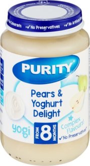 Purity Pears & Yoghurt Delight 200ml