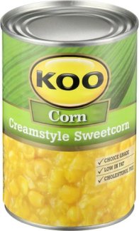 Koo Corn Cream Style Sweetcorn 415g