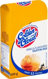 Golden Cloud Mix Vanilla Flavoured Muffin 500g