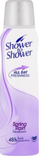 Shower To Shower Deodorant 150ml Ladies Spring Rain