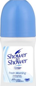 Shower To Shower Roll On 50ml Ladies Fresh Morning