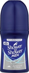 Shower To Shower Roll On 50ml Men Intense Cool