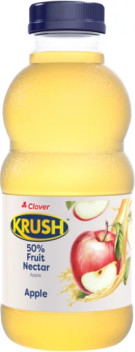Clover Krush 50% Fruit Nectar Blend 500ml Apple