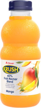 Clover Krush 40% Fruit Nectar Blend 500ml Mango