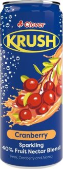 Clover Krush Sparkling Juice 300ml Cranberry