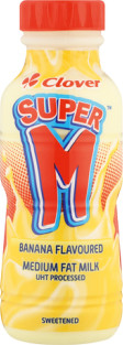 Clover Super M Flavoured Milk 300ml Banana