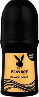 Playboy Roll On 50ml Black Gold