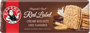 Bakers Red Label Chocolate Flavoured Cream Biscuits 200g