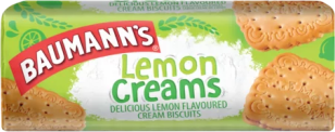 Baumann's Lemon Creams Biscuits 200g
