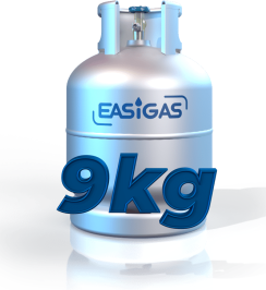 Easi-Gas 9kg (including bottle)