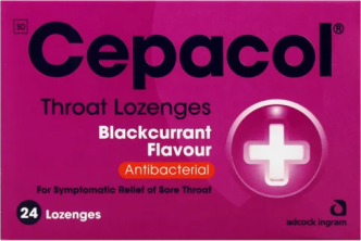 Cepacol Lozenges Black Currant 24's