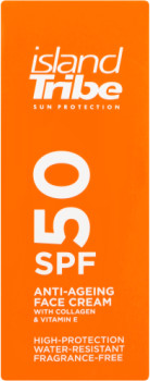 Island Tribe SPF50 Anti-ageing Even Tone Face Cream 50ml