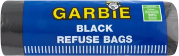 Garbie Black Refuse Bags 50s