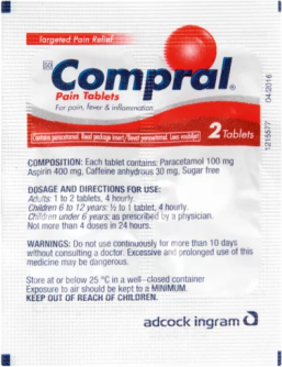 Compral Pain Tablets 2's