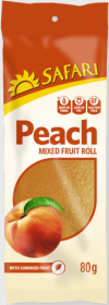 SAFARI Mixed Fruit Roll 80g Dried Peach