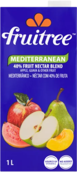 Fruitree 40% Fruit Nectar Blend 1L Mediterranean