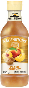 Wellington's Chutney 450g Peach