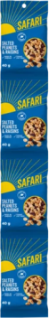 SAFARI Salted Peanuts & Raisins 4 x 40g