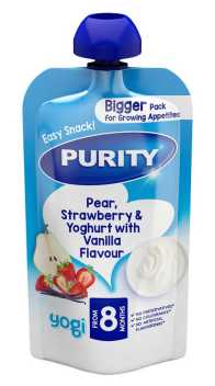 Purity Pear, Strawberry & Yoghurt with Vanilla Flavour