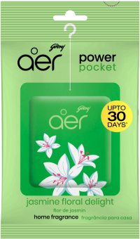 Godrej Aer Power Pocket Jasmine Floral 10g