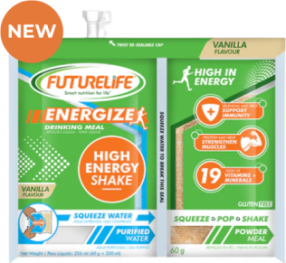 Futurelife Energize High Energy Drinking Meal 256ml Vanilla Flavoured
