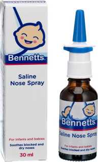 Bennetts Saline Nose Spray 30ml