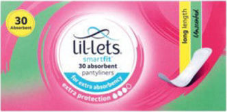 Lil-Lets Liners 30's Unscented