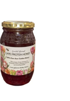 Limited Harvest Cape Protea Honey  100% Pure Raw Fynbos Honey 500g 