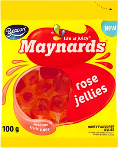Maynards Rose Jellies 100g