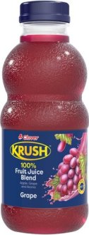 Clover Krush Fruit Juice Blend 100% Red Grape 500ml