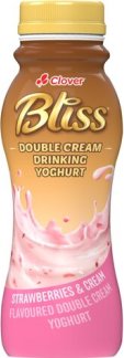 Clover Bliss Strawberry Drinking Yoghurt  250g