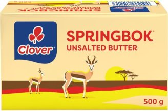 Clover Springbok Unsalted Butter 500g