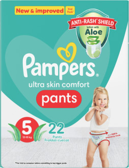 Pampers Active Baby Convenience Pack Pants Size 5 Jnr 22
