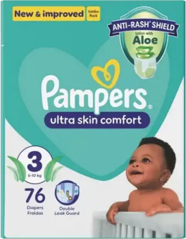 Pampers Active Baby Midi Size 3 Jumbo Pack 76