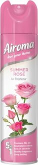 Airoma Summer Rose Air Freshener Aerosol 210ml