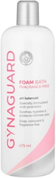 Gynaguard pH Balanced Foam Bath Fragrance Free 475ml