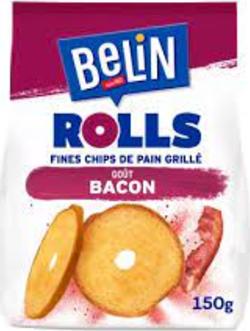 Belin Rolls Fines Chips De Pain Grille Bacon 150g